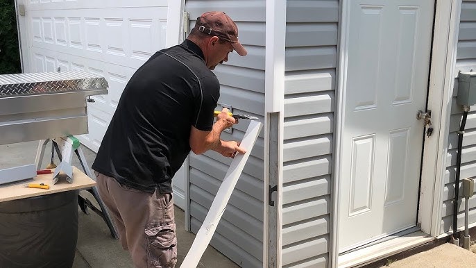 Siding installation matched to HOA-approved exterior colors