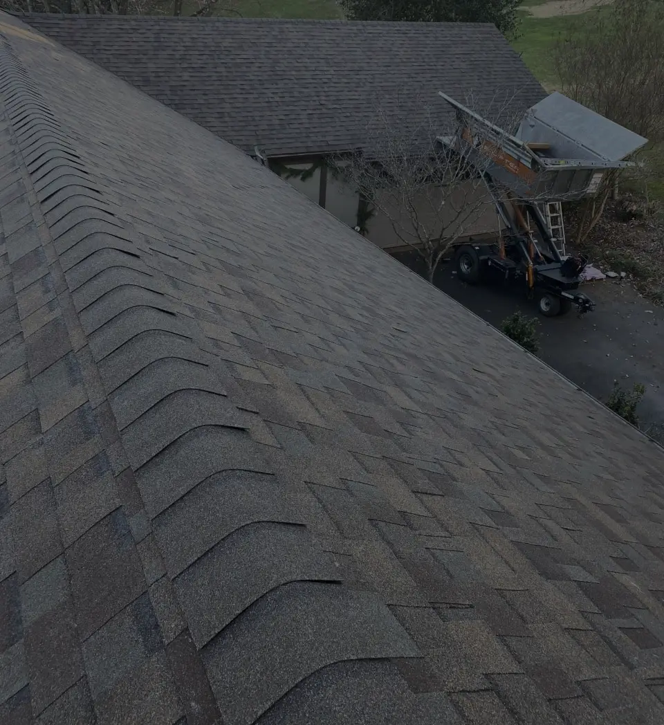 BTB Construction crew completing a roof project in Central Virginia